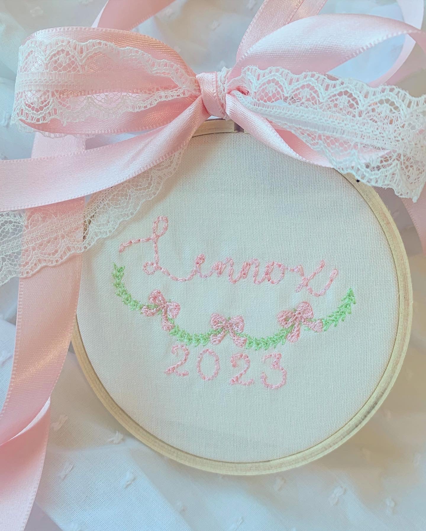 Garland with Bows Ornament