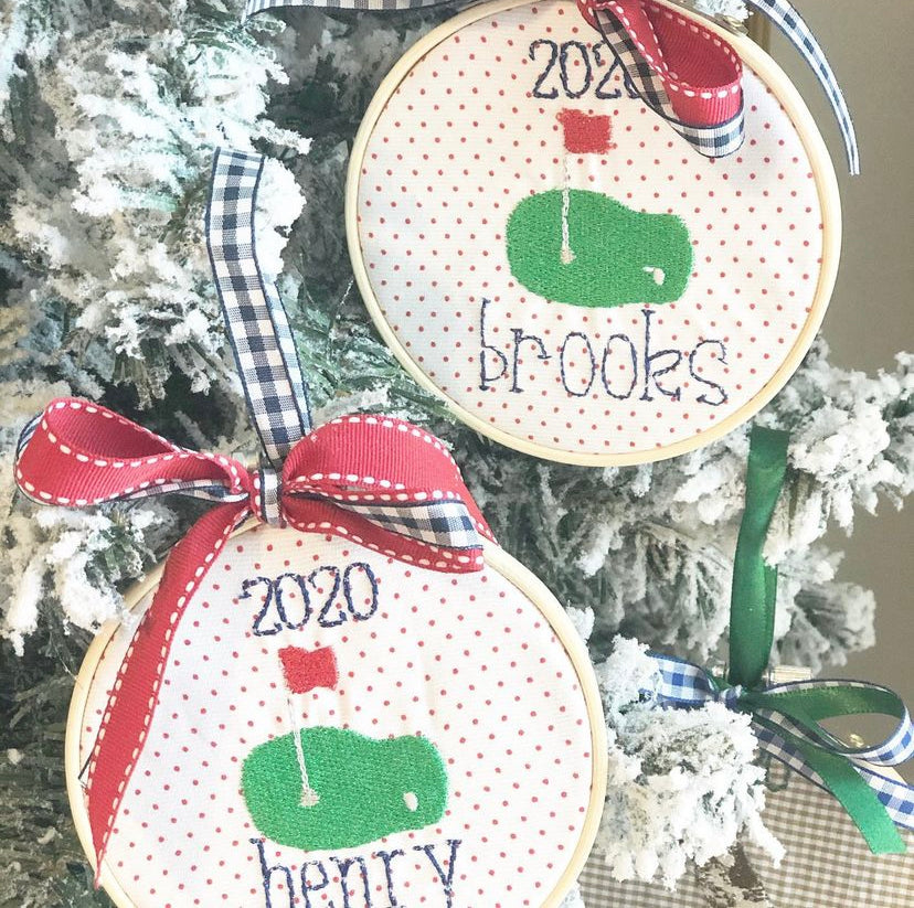 Golf Tee Ornament