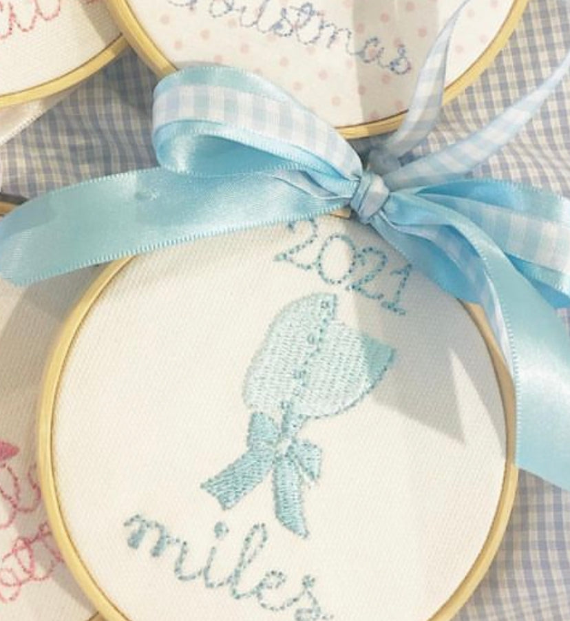 Baby Bonnet Ornament