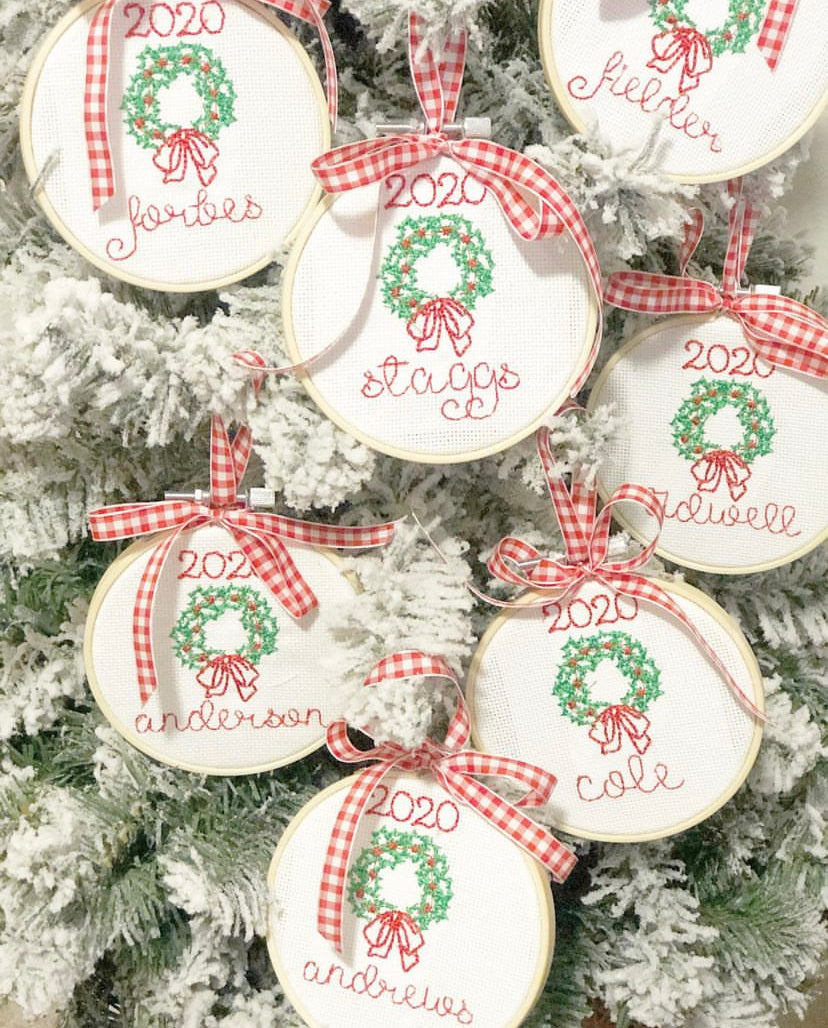 Christmas Wreath Ornament