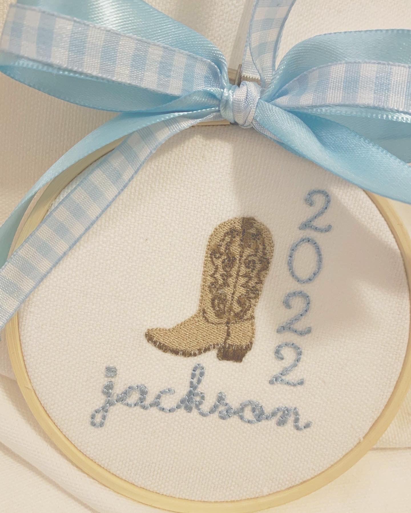 Cowboy Boot Ornament